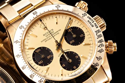 cinturino rolex daytona vintage|Rolex daytona gold.